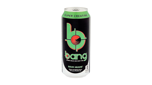 Bang Sour Heads Energy Drink - 16 Fl Oz Can