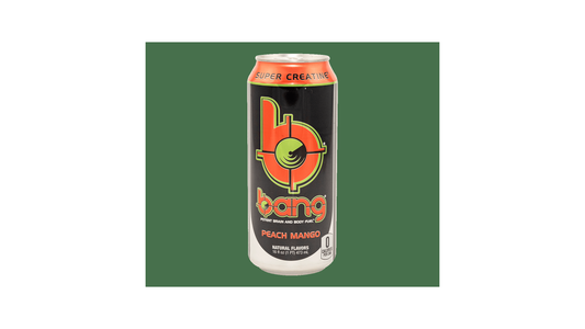 Bang Peach Mango Energy Drink - 16 Fl Oz Can