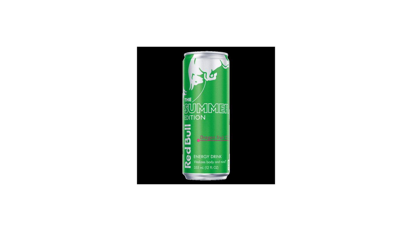 Red Bull Green Edition Dragon Fruit Energy Drink 12 Fl Oz Can