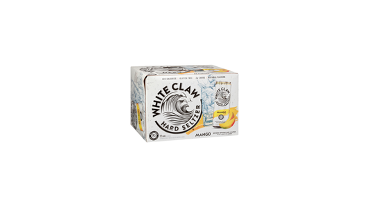White Claw Hard Seltzer 12 Pack Spiked Mango