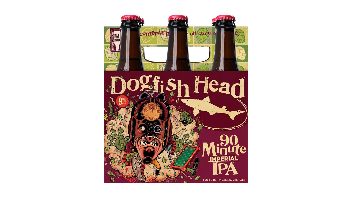 Dogfish Head 90 Minute Imperial IPA Beer - 6pk/12 Fl Oz Bottles