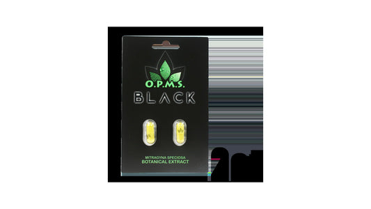 Sparky's Smoke Shop Opms Kratom Capsules Black - 2ct