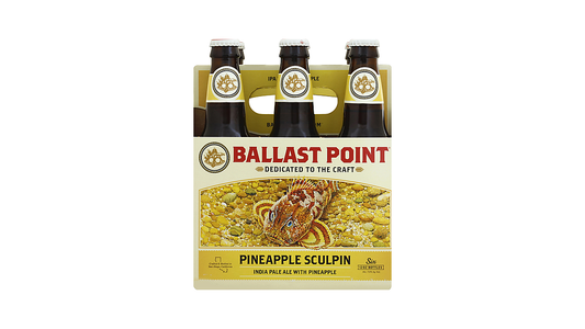 Ballast Point Beer, Indian Pale Ale, Pineapple Sculpin