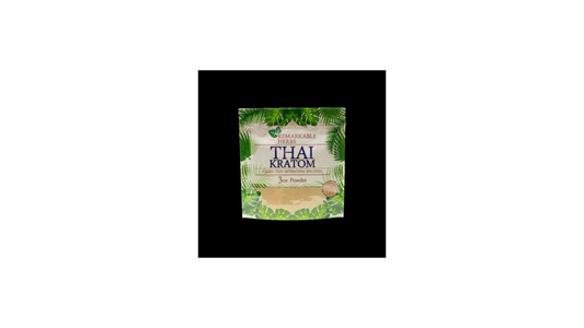 BLE Remarkable Herbs - Kratom Powder Green Vein Thai 3oz