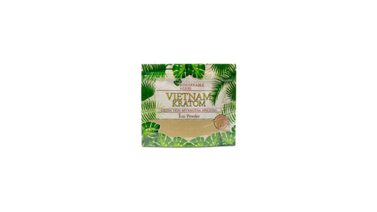 Remarkable Herbs Kratom Powder Green Vein Vietnam 1oz