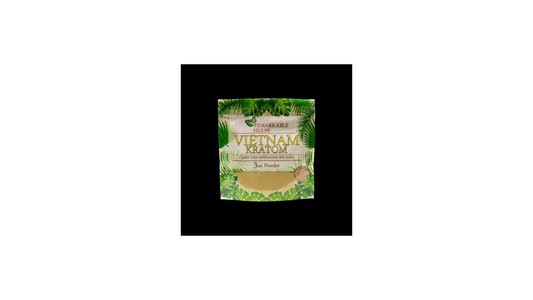 Remarkable Herbs Kratom Powder Green Vein Vietnam 3oz