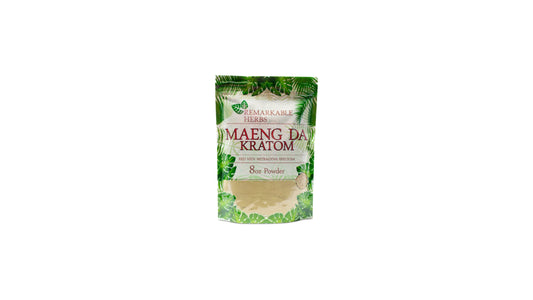 Bali Kratom Remarkable Herbs Maeng Da Green Vein 8oz Powder