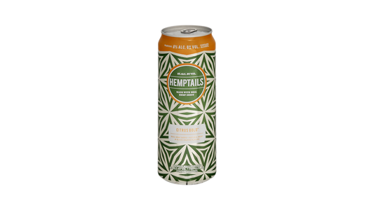 Hemptails Malt Beverage, Premium, Citrus Gold