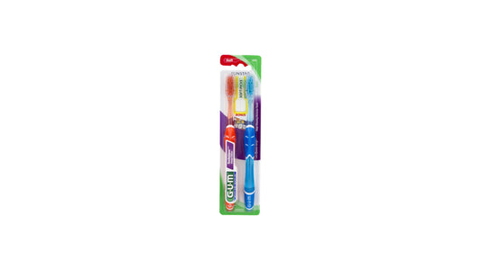 GUM Toothbrush Deep Clean Soft 2pack #524