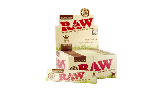 Raw Organic Hemp King Size Slim Rolling Papers