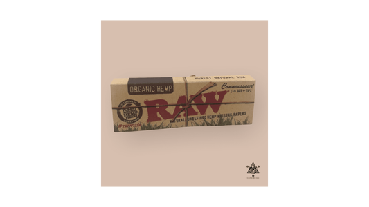 RAW Papers - Organic Hemp Connoisseur 1 1/4 Tips
