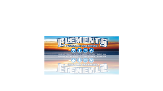 Elements King Size - Ultra Thin Rice