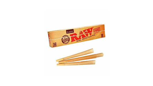 RAW Classic King Size Cones - 32ct