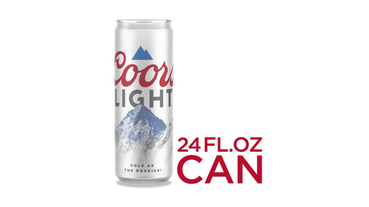 Coors Banquet Lager Beer, 5% ABV, 24-oz Beer Can