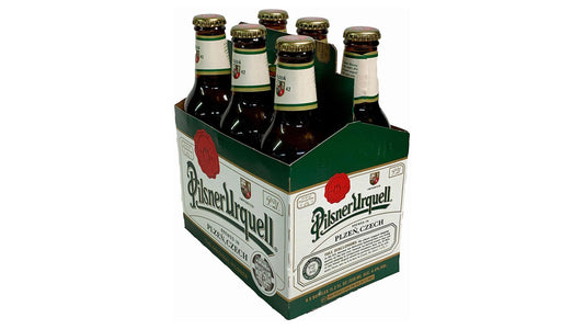 Pilsner Urquell Beer, 6 Pack, 11.2 Fl. Oz. Bottles, 4.4% ABV