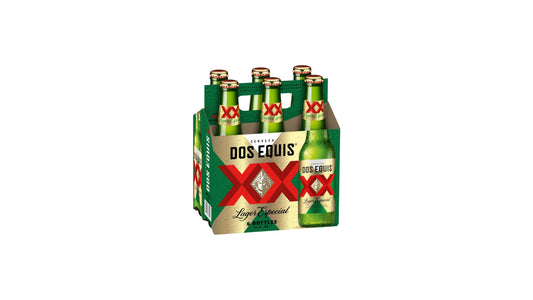 Dos Equis Lager Especial Beer 6 - 12 Fl Oz Bottles
