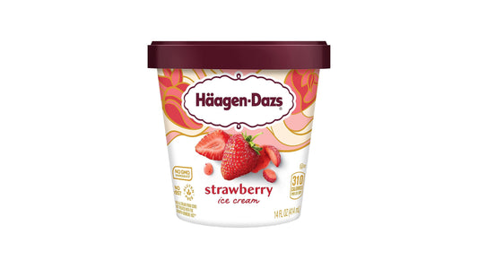 Haagen-Dazs Strawberry Ice Cream 14 Fl Oz