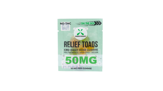 Green Roads CBD Edibles ‚Äì Relief Toads On The Go (50mg)