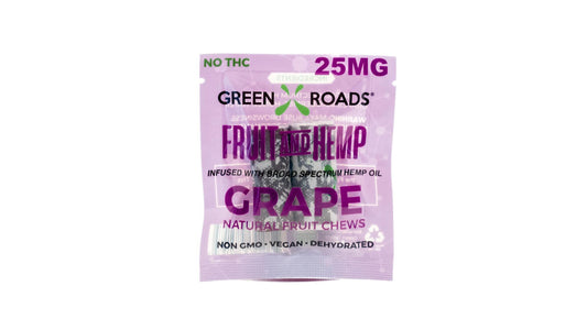 Green Roads CBD Edibles On The Go – Fruit + Hemp Grape (25mg)