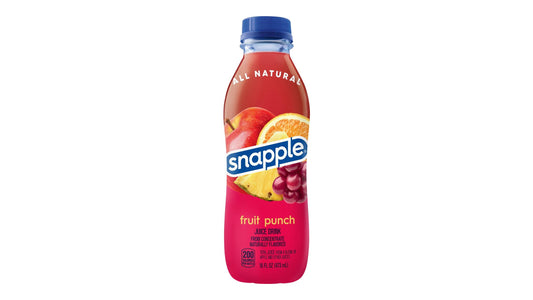 Snapple Fruit Punch Juice Drink - 16 Fl Oz Bottle