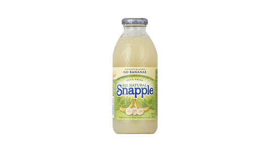 Snapple Go Bananas, 16 Fl Oz Glass Bottle