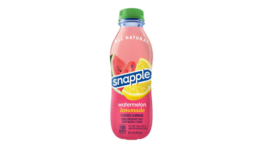 Snapple Watermelon Lemonade - 16 Fl Oz Bottle