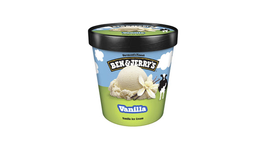 Ben & Jerry's Ice Cream, Vanilla 1 Pt