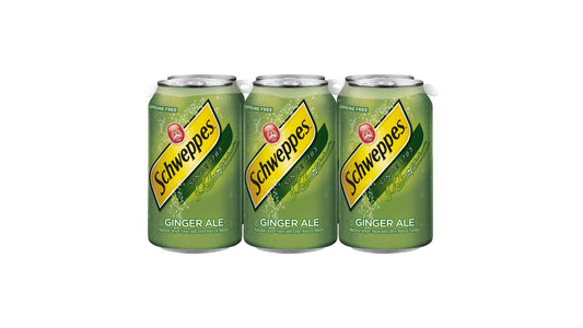 Schweppes Ginger Ale, 12 Fl Oz Cans