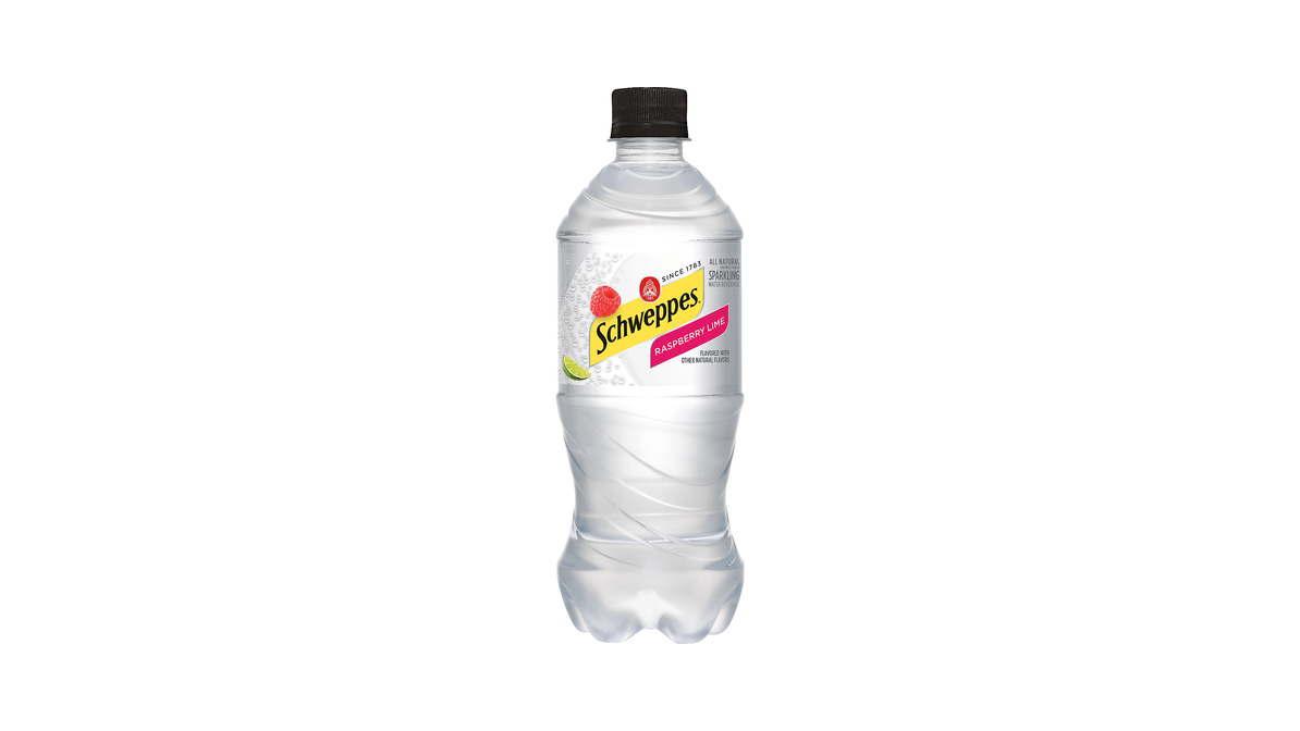 Schweppes Raspberry Lime Seltzer Water - 20 Fl Oz Bottle – SmokeStax Inc.