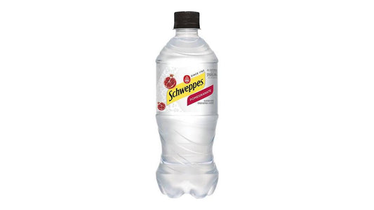 Schweppes Pomegranate Sparkling Seltzer Water -Single Bottle
