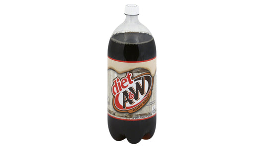 A&W Root Beer Zero Sugar Soda - 2 L Bottle