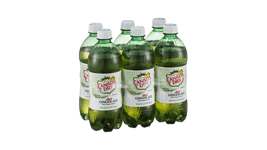 Canada Dry Zero Sugar Ginger Ale Soda - 20 Fl Oz Bottle
