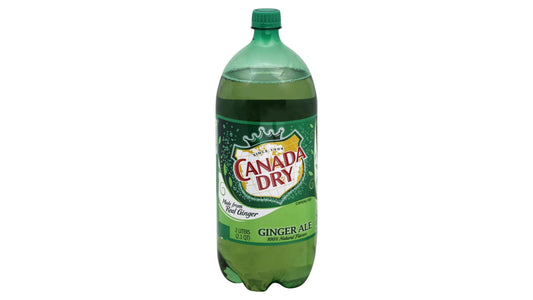 Canada Dry Ginger Ale Soda - 2 L Bottle