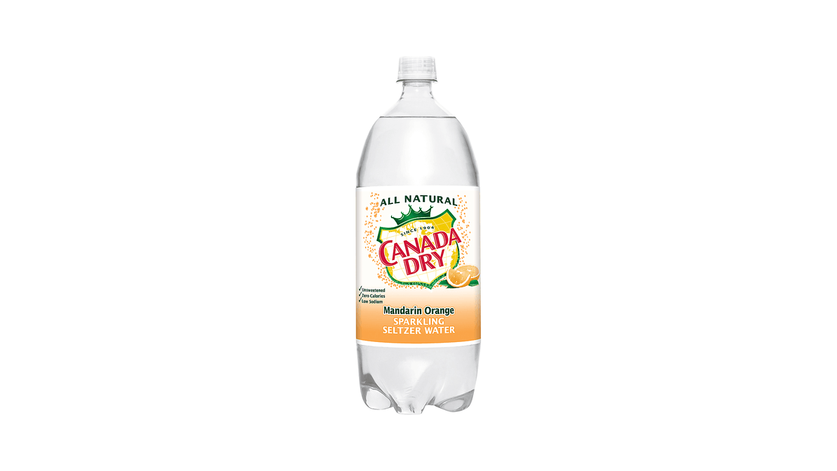 Canada Dry Mandarin Orange Sparkling Seltzer Water