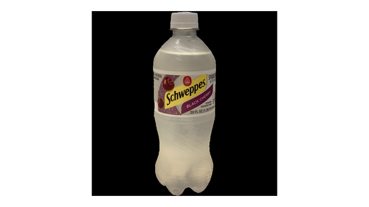 Schweppes Black Cherry Sparkling Water Beverage - 20 Fl Oz Bottle