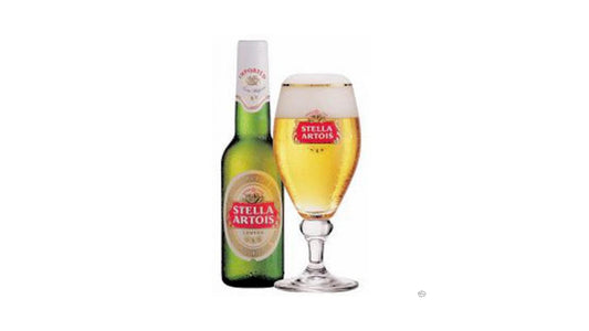Stella Artois Premium Lager Beer Bottle