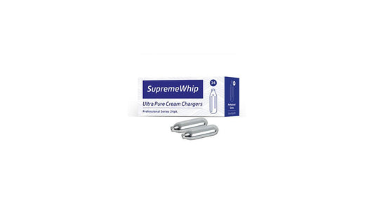 Supreme Cream Chargers - 24pk