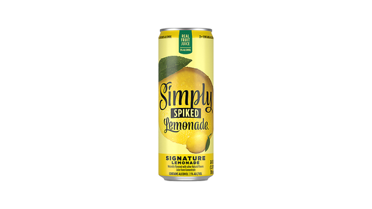Simply Spiked Signature Hard Lemonade, Single, 24 Fl Oz Can, 5% ABV