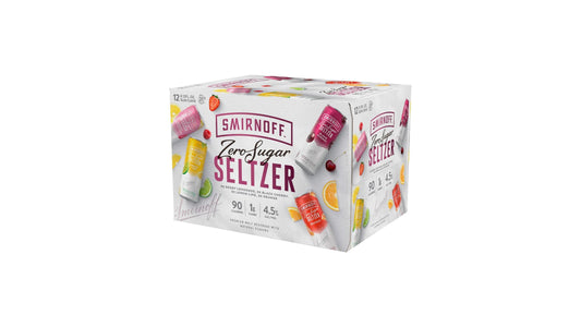 Smirnoff Spiked Seltzer Zero Sugar Variety Pack 12 Pack/12 Oz Cans