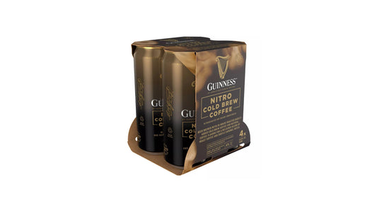 Guinness Nitro Cold Brew Coffee Beer 4p Can 14.9oz