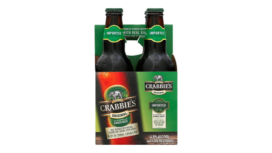 Crabbies Original Alcoholic Ginger Beer - 4pk / 11oz Bottles