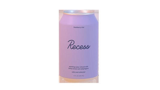 Recess Sparkling Water Blackberry Chai