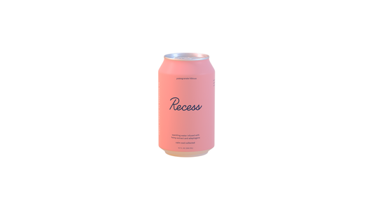 Recess Sparkling Water Pomegranate Hibiscus 12oz Can