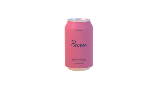Recess Sparkling Water Black Cherry Can 12oz
