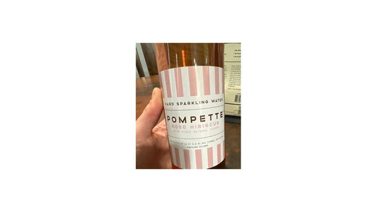 Pompette Rose Hibiscus Seltzer