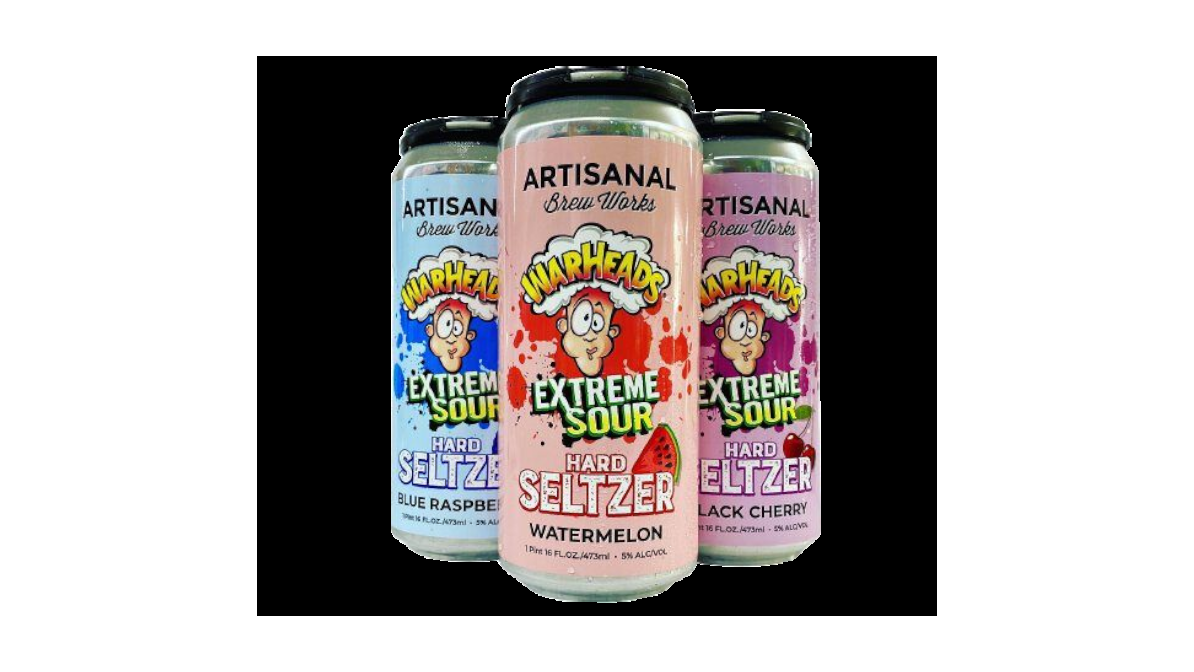 Artisanal Brew Works Warheads Variety Hard Seltzer 16oz 4-Pack Can