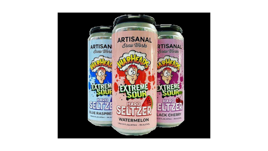 Artisanal Brew Works Warheads Variety Hard Seltzer 16oz 4-Pack Can