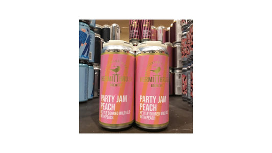 Hermit Thrush Party Jam Peach 2x16oz