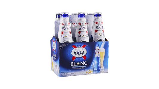 Kronenbourg 1664 Beer, Flavored White, Blanc