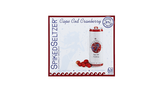 Spiked Seltzer Cape Cod Cranberry - 6pk / 12oz Cans